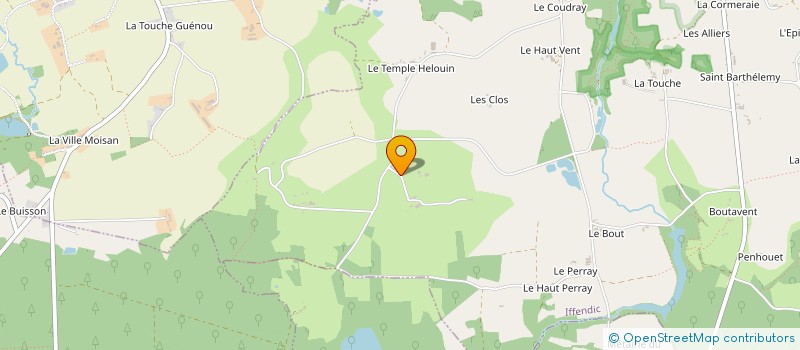 localisation de l'entreprise MONSIEUR GUILLAUME MENAGE  IFFENDIC