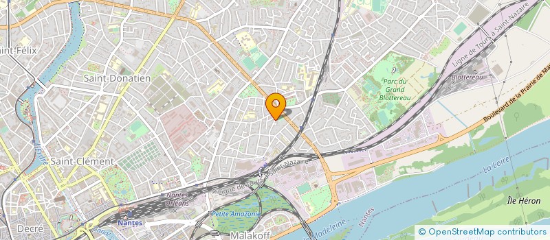 localisation de l'entreprise MONSIEUR GUILLAUME MENARD à NANTES