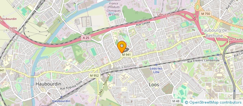 localisation de l'entreprise MONSIEUR GUILLAUME MENET  LOOS