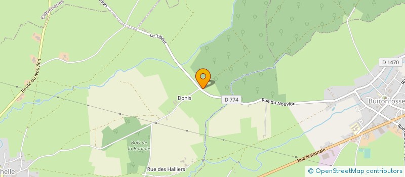 localisation de l'entreprise MONSIEUR GUILLAUME MENET  LESCHELLE