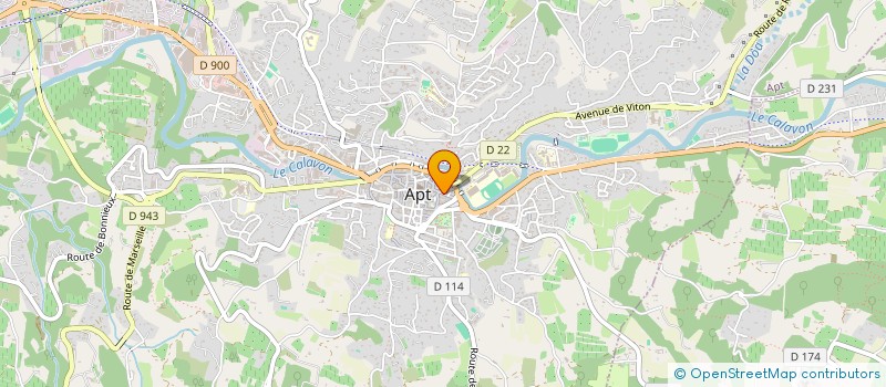 localisation de l'entreprise MONSIEUR GUILLAUME MENIGOZ à APT