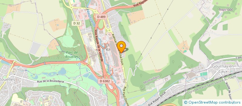 localisation de l'entreprise MONSIEUR GUILLAUME MERAY  MONTIVILLIERS