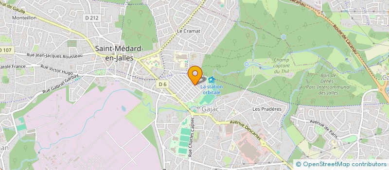 localisation de l'entreprise MONSIEUR GUILLAUME MERCADAL à SAINT-MEDARD-EN-JALLES