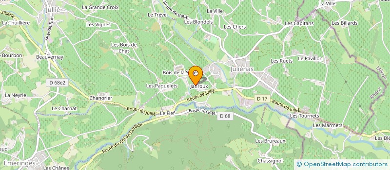 localisation de l'entreprise MONSIEUR GUILLAUME MERROUCHE  DAVAYE