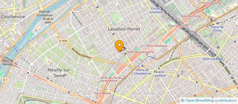 localisation de l'entreprise MONSIEUR GUILLAUME METAIS à LEVALLOIS-PERRET