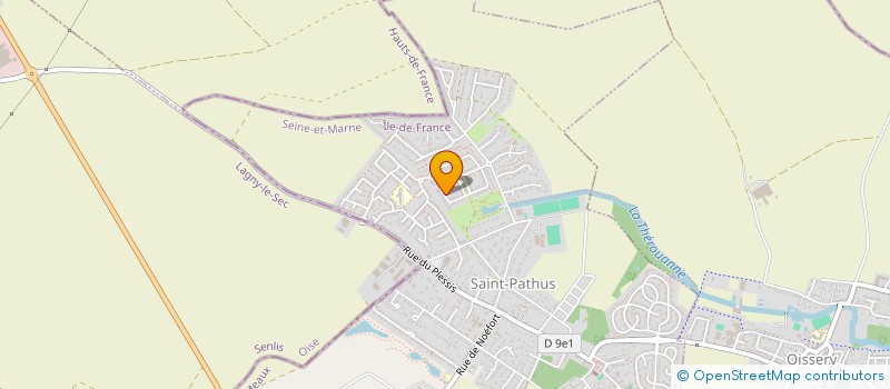 localisation de l'entreprise MONSIEUR GUILLAUME METAYER  SAINT-PATHUS