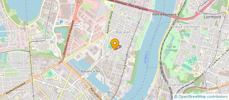 localisation de l'entreprise MONSIEUR GUILLAUME MEULEY  BIGANOS