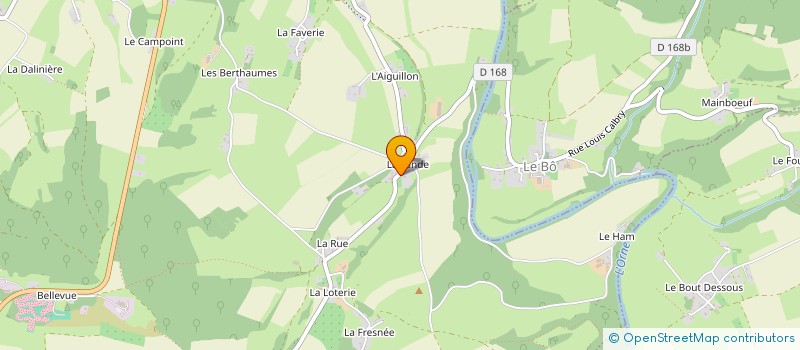 localisation de l'entreprise MONSIEUR GUILLAUME MICHARD  CLECY