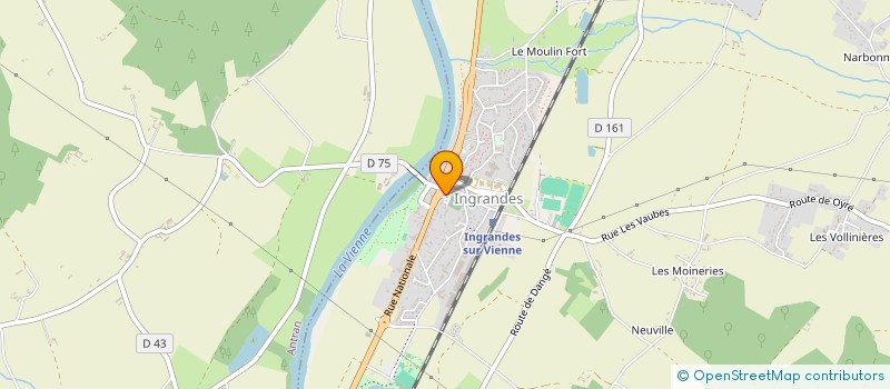 localisation de l'entreprise MONSIEUR GUILLAUME MICHEL à INGRANDES