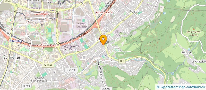 localisation de l'entreprise MONSIEUR GUILLAUME MICHEL à EYBENS