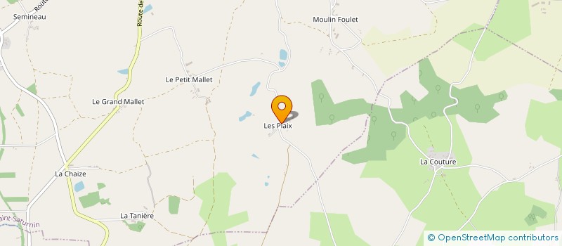 localisation de l'entreprise MONSIEUR GUILLAUME MICHEL  SAINT-SATURNIN