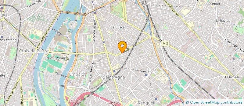 localisation de l'entreprise MONSIEUR GUILLAUME MICHEL  TOULOUSE