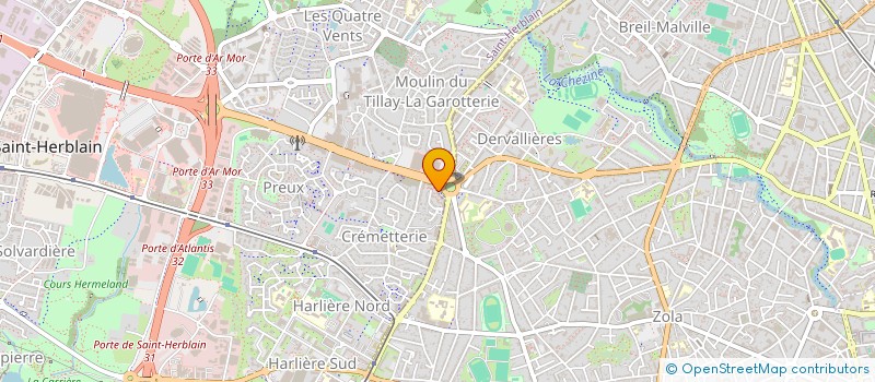 localisation de l'entreprise MONSIEUR GUILLAUME MILLERET à SAINT-HERBLAIN