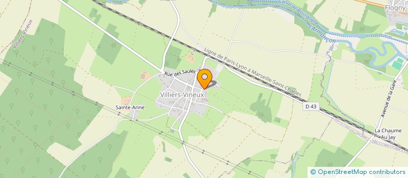 localisation de l'entreprise MONSIEUR GUILLAUME MILLON à VILLIERS-VINEUX