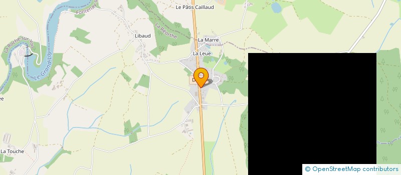 localisation de l'entreprise MONSIEUR GUILLAUME MIMEAU  LA REORTHE