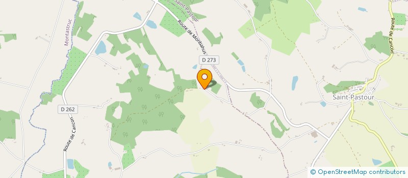 localisation de l'entreprise MONSIEUR GUILLAUME MIOSSEC  PINEL-HAUTERIVE