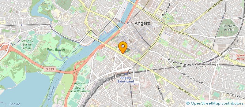 localisation de l'entreprise MONSIEUR GUILLAUME MIQUEL à ANGERS