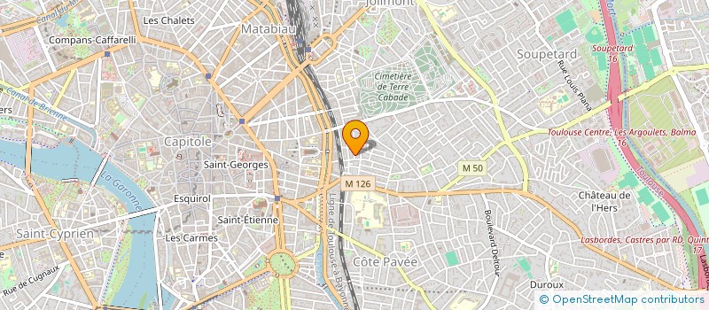 localisation de l'entreprise MONSIEUR GUILLAUME MIRAMBEAU à TOULOUSE