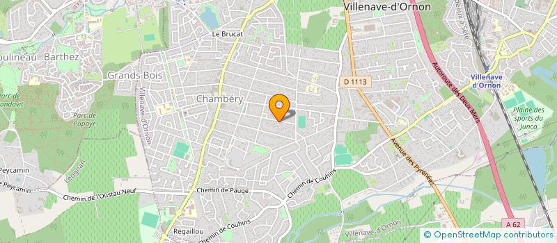 localisation de l'entreprise MONSIEUR GUILLAUME MIRANDA à VILLENAVE-D'ORNON