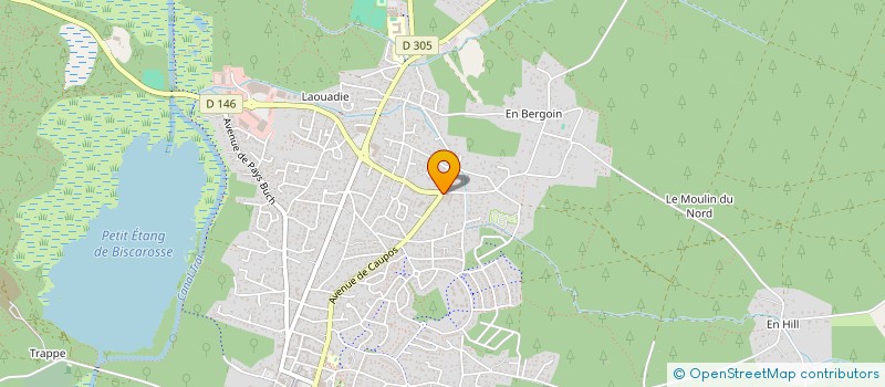 localisation de l'entreprise MONSIEUR GUILLAUME MOIGNARD  BISCARROSSE