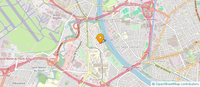 localisation de l'entreprise MONSIEUR GUILLAUME MOLINIER à TOULOUSE