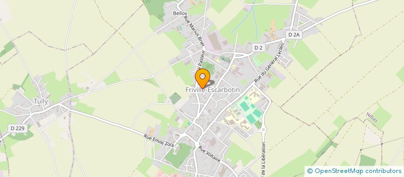 localisation de l'entreprise MONSIEUR GUILLAUME MONARD à FRIVILLE-ESCARBOTIN