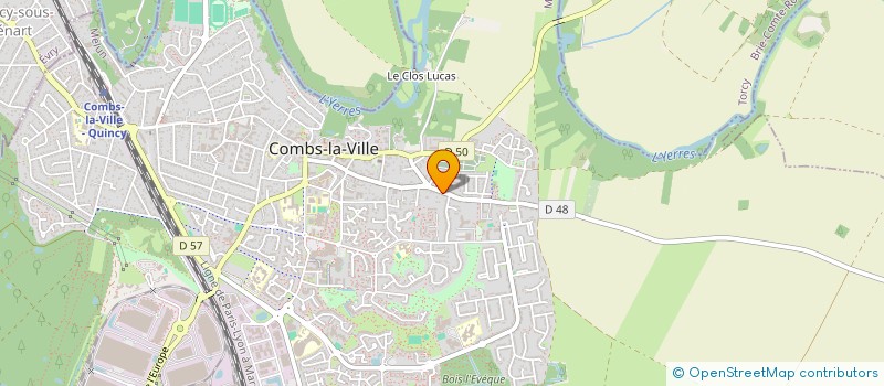 localisation de l'entreprise MONSIEUR GUILLAUME MONTEIRO  COMBS-LA-VILLE