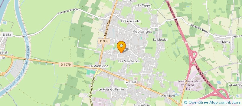 localisation de l'entreprise MONSIEUR GUILLAUME MONTERRAT à REPLONGES