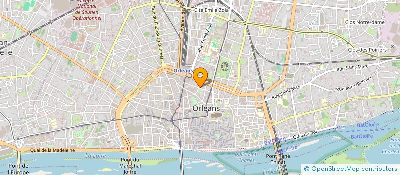 localisation de l'entreprise MONSIEUR GUILLAUME MONTMEAS  ORLEANS