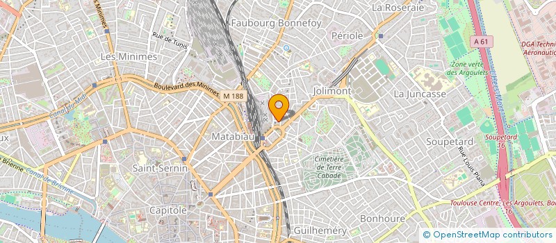 localisation de l'entreprise MONSIEUR GUILLAUME MOQUIN à TOULOUSE