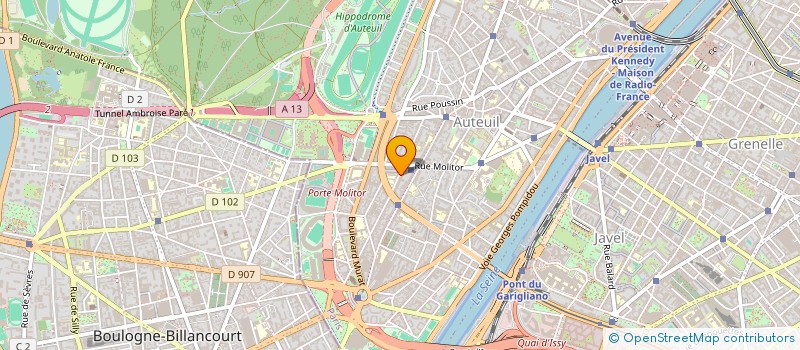 localisation de l'entreprise MONSIEUR GUILLAUME MORAIS  PARIS