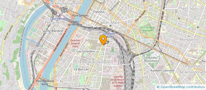 localisation de l'entreprise MONSIEUR GUILLAUME MORAND  LYON