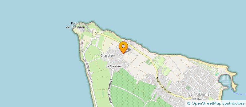 localisation de l'entreprise MONSIEUR GUILLAUME MOREAU  SAINT-DENIS-D'OLERON