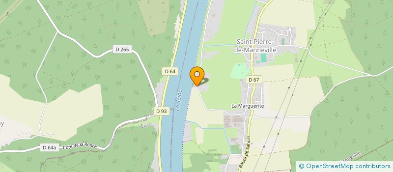 localisation de l'entreprise MONSIEUR GUILLAUME MOREIRA  SAINT-PIERRE-DE-MANNEVILLE