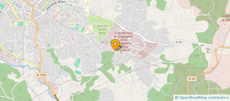 localisation de l'entreprise MONSIEUR GUILLAUME MOREL  DRAGUIGNAN