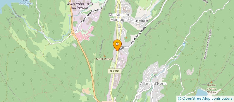 localisation de l'entreprise MONSIEUR GUILLAUME MOREL à MOIRANS-EN-MONTAGNE