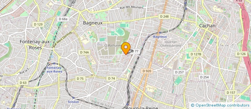 localisation de l'entreprise MONSIEUR GUILLAUME MORICONI à BAGNEUX
