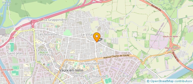 localisation de l'entreprise MONSIEUR GUILLAUME MORLAT à VAULX-EN-VELIN