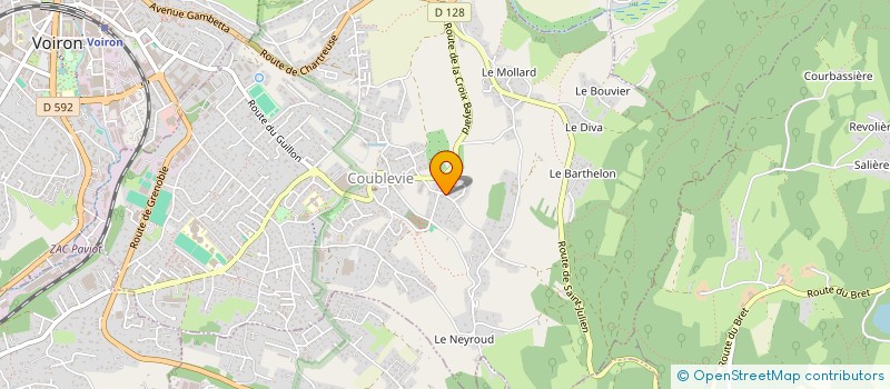 localisation de l'entreprise MONSIEUR GUILLAUME MORLET  COUBLEVIE