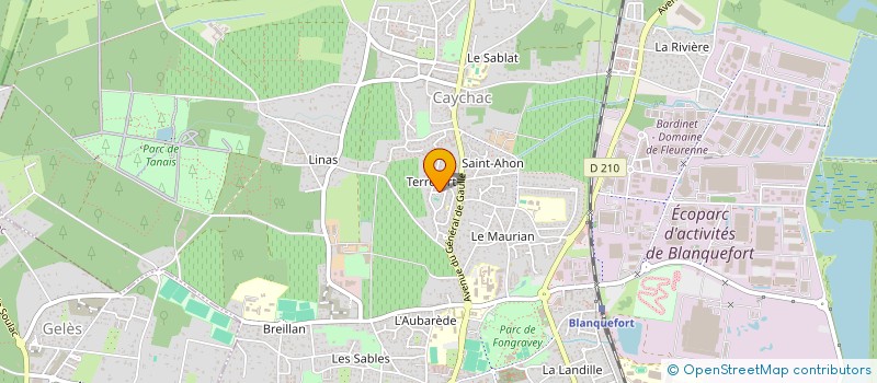 localisation de l'entreprise MONSIEUR GUILLAUME MORO à BLANQUEFORT