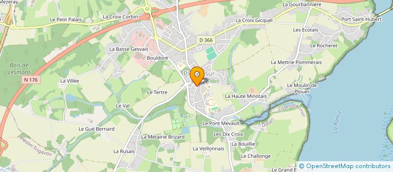 localisation de l'entreprise MONSIEUR GUILLAUME MORVAN  PLOUER-SUR-RANCE