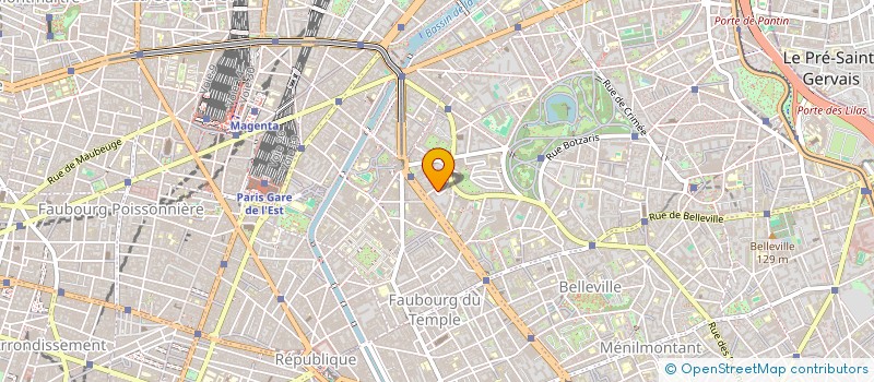 localisation de l'entreprise MONSIEUR GUILLAUME MORVILLERS  PARIS