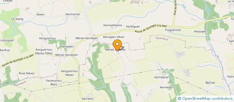 localisation de l'entreprise MONSIEUR GUILLAUME MOTTIER  PEUMERIT