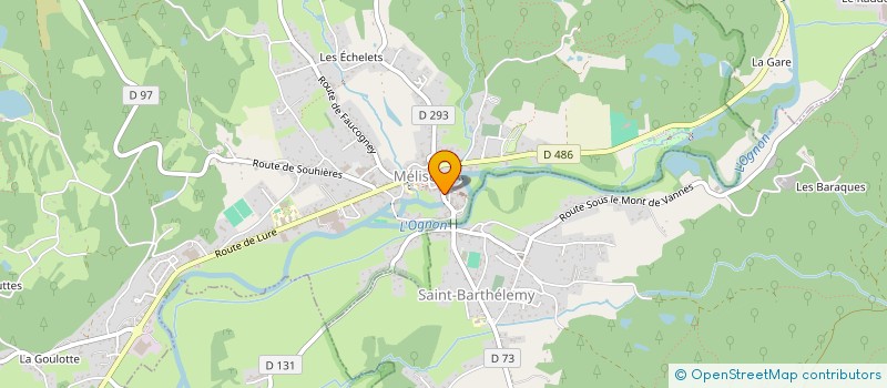 localisation de l'entreprise MONSIEUR GUILLAUME MOUGENOT  FRESSE