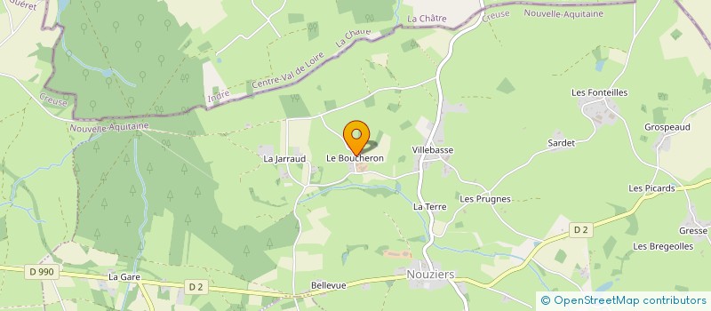 localisation de l'entreprise MONSIEUR GUILLAUME MOULIN à NOUZIERS