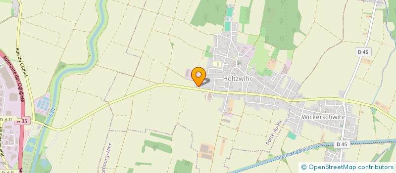 localisation de l'entreprise MONSIEUR GUILLAUME MOUREY  PORTE DU RIED