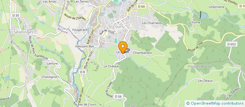 localisation de l'entreprise MONSIEUR GUILLAUME MOUSSET  DRUILLAT