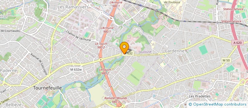 localisation de l'entreprise MONSIEUR GUILLAUME MULLET  TOURNEFEUILLE