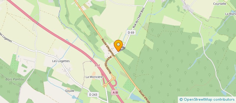 localisation de l'entreprise MONSIEUR GUILLAUME MULLOIS  LA HOGUETTE