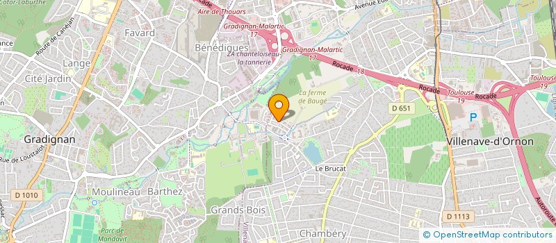 localisation de l'entreprise MONSIEUR GUILLAUME MURET  VILLENAVE-D'ORNON